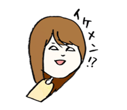 Girl live in Tokyo color ver sticker #14532183