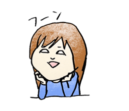 Girl live in Tokyo color ver sticker #14532196