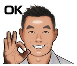 Say hi to everybody. sticker #14532218