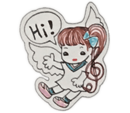 CaCa Stickers 10! CaCa Music Angels sticker #14532310