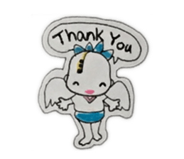 CaCa Stickers 10! CaCa Music Angels sticker #14532326