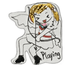 CaCa Stickers 10! CaCa Music Angels sticker #14532335
