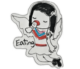 CaCa Stickers 10! CaCa Music Angels sticker #14532337