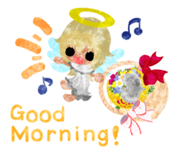 Pretty little angels and heart jewels sticker #14532640