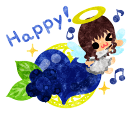 Pretty little angels and heart jewels sticker #14532645