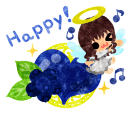 Pretty little angels and heart jewels sticker #14532645