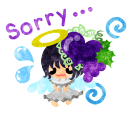 Pretty little angels and heart jewels sticker #14532646