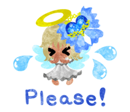 Pretty little angels and heart jewels sticker #14532648