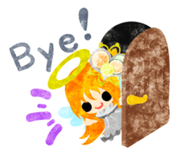 Pretty little angels and heart jewels sticker #14532652