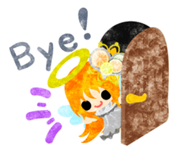 Pretty little angels and heart jewels sticker #14532652