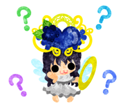 Pretty little angels and heart jewels sticker #14532664