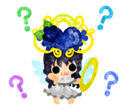 Pretty little angels and heart jewels sticker #14532664