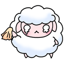 Sheep and Penguin's love diary sticker #14533005