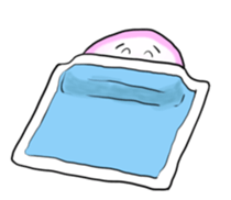 Kamaboko who tired of life sticker #14533261