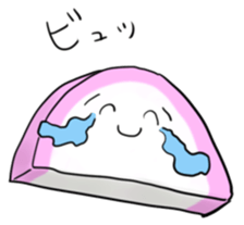 Kamaboko who tired of life sticker #14533265