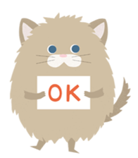 mohu-neko1 sticker #14533331
