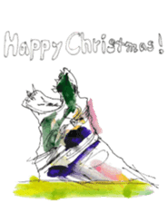 colors version Christmas sticker #14533449