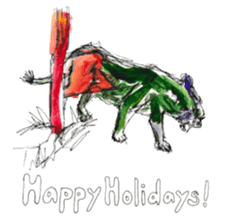 colors version Christmas sticker #14533453