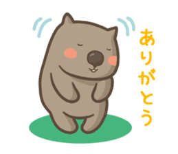 Mucchiri Wombats sticker #14535359