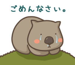 Mucchiri Wombats sticker #14535360