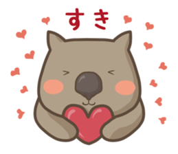 Mucchiri Wombats sticker #14535364