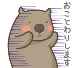 Mucchiri Wombats sticker #14535365
