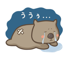 Mucchiri Wombats sticker #14535366