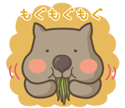 Mucchiri Wombats sticker #14535371