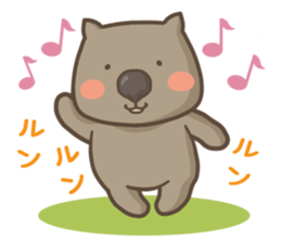 Mucchiri Wombats sticker #14535375