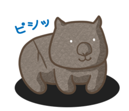 Mucchiri Wombats sticker #14535377