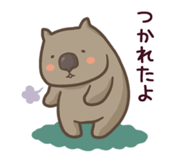Mucchiri Wombats sticker #14535378