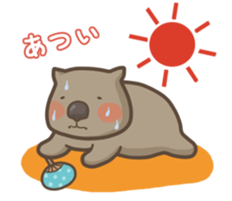 Mucchiri Wombats sticker #14535381
