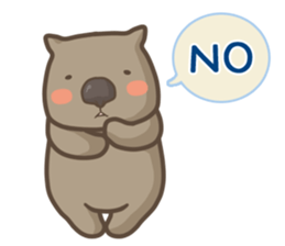 Mucchiri Wombats sticker #14535383