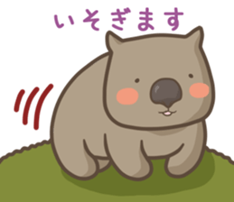 Mucchiri Wombats sticker #14535385