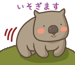 Mucchiri Wombats sticker #14535385