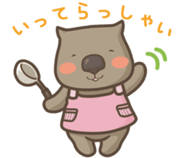 Mucchiri Wombats sticker #14535387