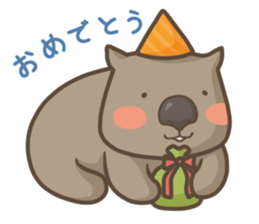 Mucchiri Wombats sticker #14535389