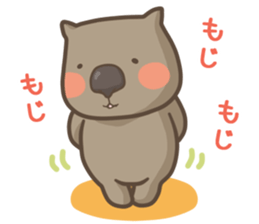 Mucchiri Wombats sticker #14535392