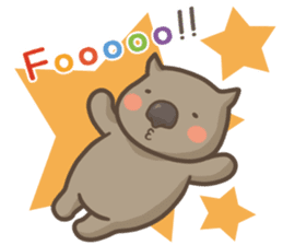 Mucchiri Wombats sticker #14535396