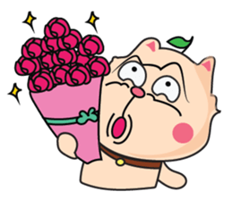 Cute Dogs in Sad Love sticker #14535417