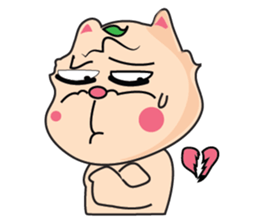 Cute Dogs in Sad Love sticker #14535432