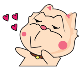 Cute Dogs in Sad Love sticker #14535437