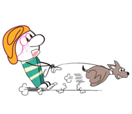 Old Lady Can Fly sticker #14535818