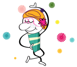 Old Lady Can Fly sticker #14535820