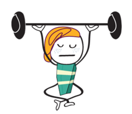 Old Lady Can Fly sticker #14535822