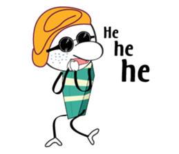 Old Lady Can Fly sticker #14535836