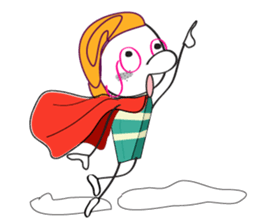 Old Lady Can Fly sticker #14535837