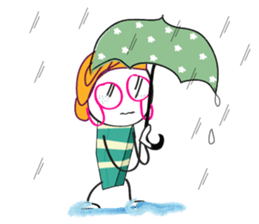 Old Lady Can Fly sticker #14535838