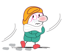 Old Lady Can Fly sticker #14535839