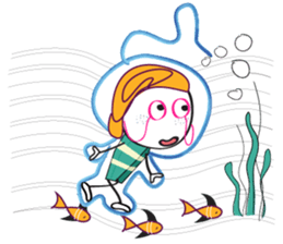 Old Lady Can Fly sticker #14535844